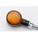 Daytona D-Light SOL LED-Blinker Paar (schwarz matt / orange)