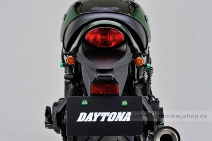 Daytona D-Light SOL LED-Blinker Paar (schwarz matt / orange)