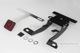 Takegawa Kennzeichenhalter Fender Less Kit Aluminium f. Monkey 125