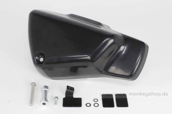 Takegawa rechter Seitendeckel schwarz f. Monkey 125