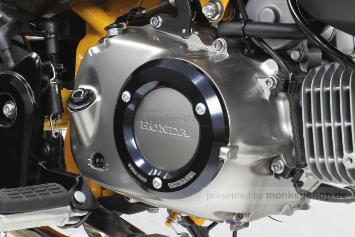 Takegawa Schutz f. Kupplungsdeckel Alu CNC schwarz eloxiert f. Monkey + Super Cub 125