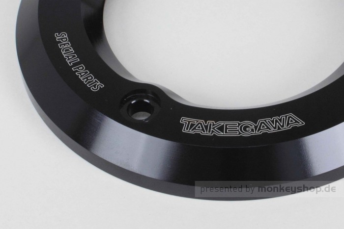 Takegawa Schutz f. Kupplungsdeckel Alu CNC schwarz eloxiert f. Monkey + Super Cub 125