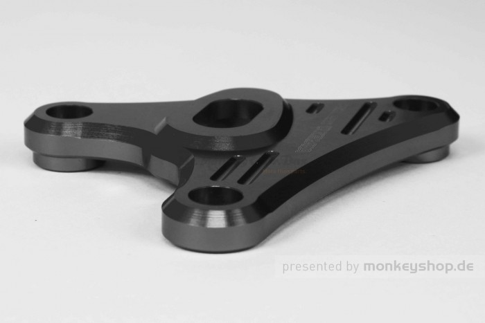 Takegawa Lampenhalterung Aluminium CNC schwarz eloxiert f. Monkey 125