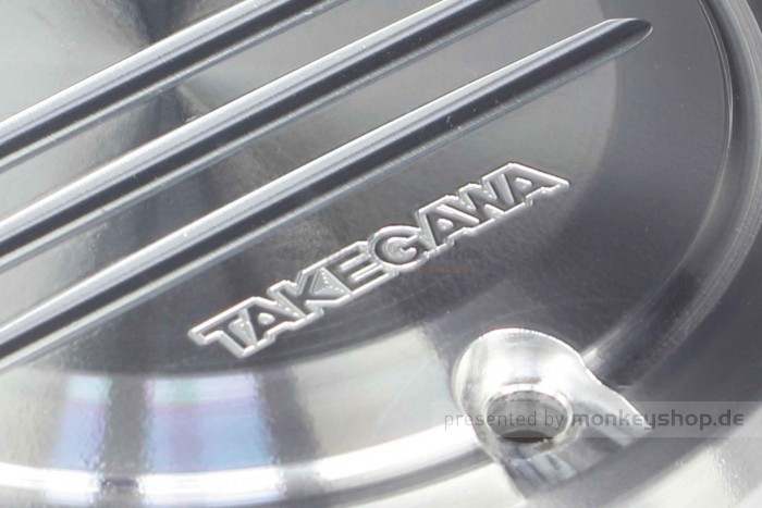 Takegawa Schutz f. Kupplungsdeckel Alu CNC silber eloxiert f. MSX + Monkey + Super Cub 125