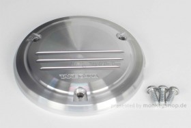 Takegawa Schutz f. Kupplungsdeckel Alu CNC silber eloxiert f. Monkey + Super Cub 125