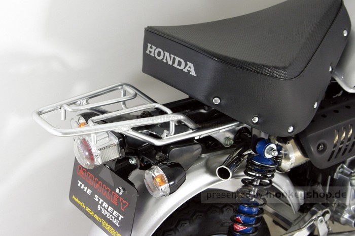 Takegawa Aluminium Gepäckträger silber lang f. Monkey