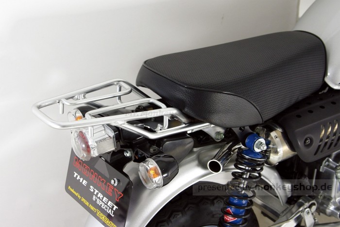 Takegawa Aluminium Gepäckträger silber lang f. Monkey