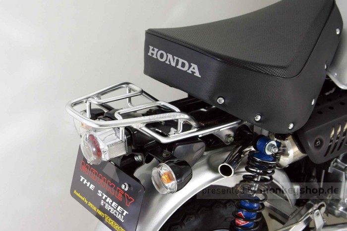 Takegawa Aluminium Gepäckträger silber kurz f. Monkey