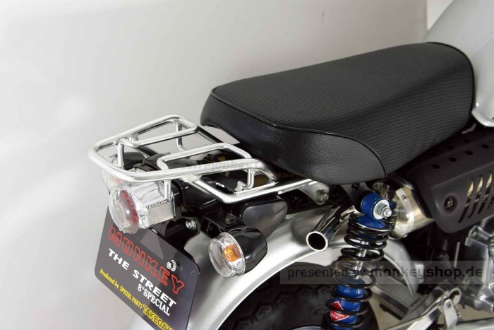 Takegawa Aluminium Gepäckträger silber kurz f. Monkey
