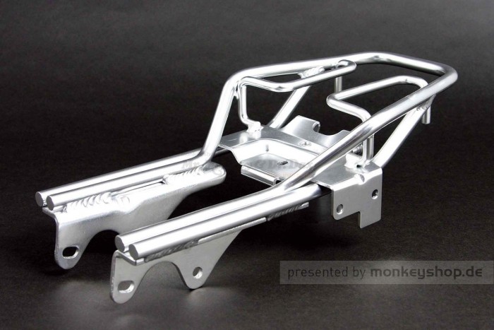 Takegawa Aluminium Gepäckträger silber kurz f. Monkey