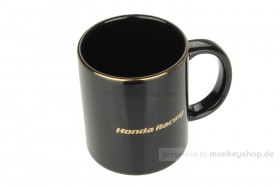 Honda Racing Tasse schwarz gold