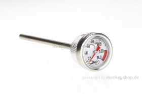 Öltemperatur Anzeige f. MSX Aluminium silber eloxiert