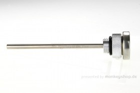 Öltemperatur Anzeige f. MSX Aluminium silber eloxiert
