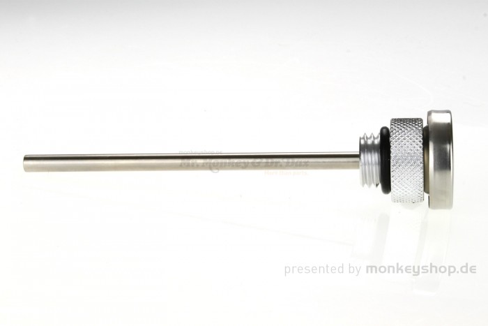 Öltemperatur Anzeige f. MSX Aluminium silber eloxiert