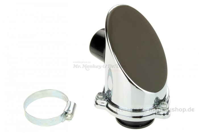 Luftfilter 38mm chrom f. Skyteam 125cc