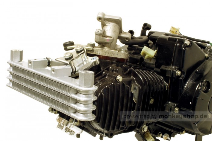 Kitaco Ölkühler Kit 3 Reihen Upper Mount silber/silber f. MSX