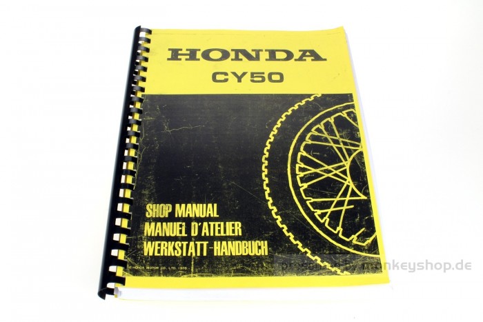Werkstatt Handbuch f. CY50