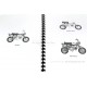 Ersatzteil Handbuch Liste Katalog f. Honda Z50A