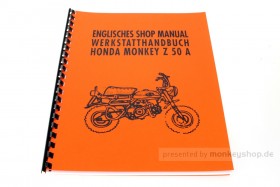 Werkstatt Handbuch f. Honda Z50A Z50J1