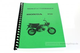 Werkstatt Handbuch f. Honda Dax 12V