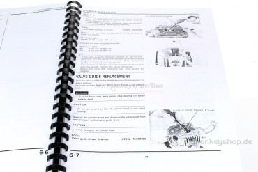 Werkstatt Handbuch f. Honda Dax 12V