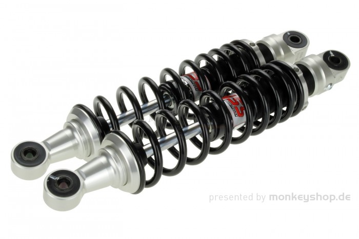 YSS Gasdruck Stoßdämpfer Paar schwarz silber f. Super Cub 125