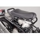 Daytona Schutzblech Rahmenabdeckung hinten "Flame" Edelstahl poliert f. Zoomer