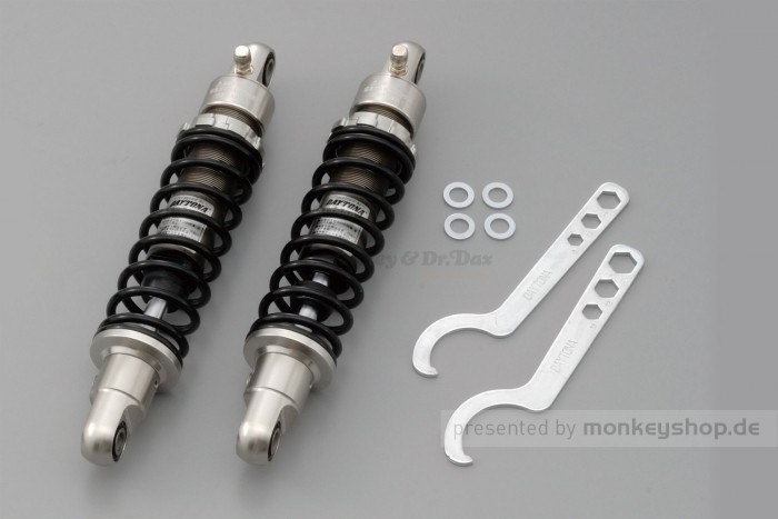 Daytona Stoßdämpfer hinten 265mm schwarz