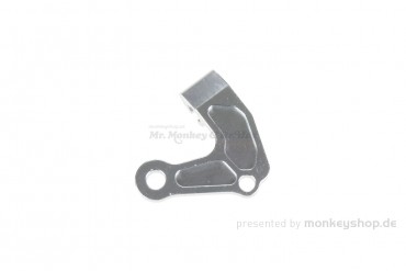 Kupplungszughalter Aluminium silber eloxiert f. MSX + Monkey 125