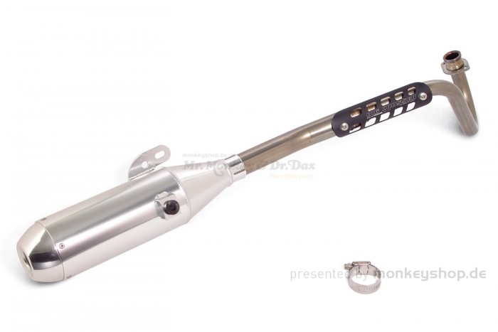 Takegawa Edelstahl / Aluminium Auspuffanlage silber f. CRF50 XR50R