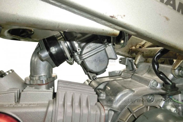 Takegawa Ansaugstutzen Kit 60° verstellbar f. PE28