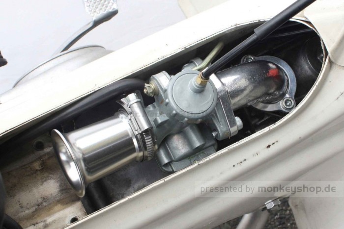 Takegawa Ansaugstutzen Kit 70° verstellbar f. PC20