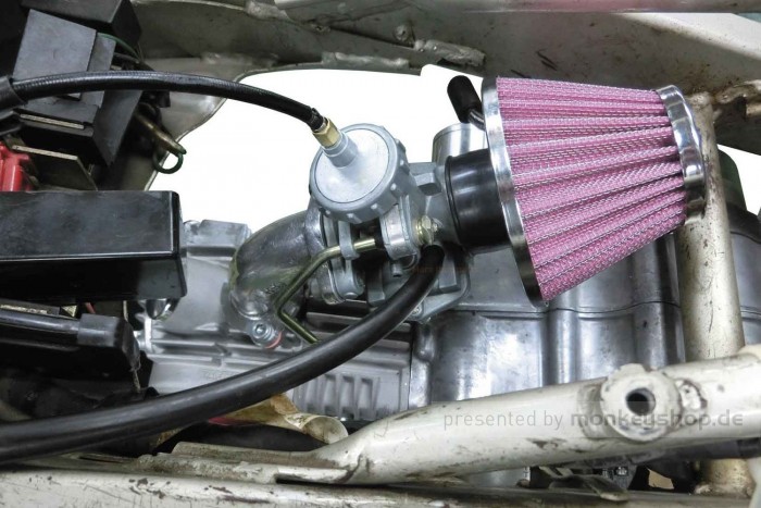 Takegawa Ansaugstutzen Kit 70° verstellbar f. PC20