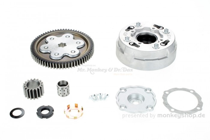 Kitaco verstärkte Kupplung + Primärantrieb f. Monkey 6V Dax 6V 12V Halbautomatik