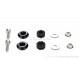 Takegawa Sitzbank Rahmen Kappe Set Aluminium schwarz eloxiert f. Monkey 125