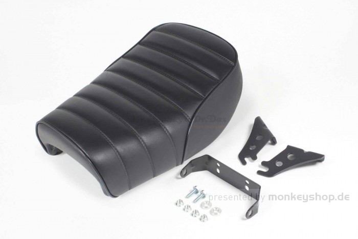 Takegawa Sitzbank Typ Tuck Roll Middle schwarz f. Monkey FI 50