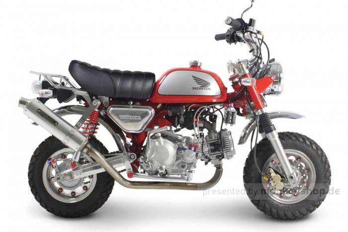 Takegawa Sitzbank Typ Tuck Roll Middle schwarz f. Monkey FI 50