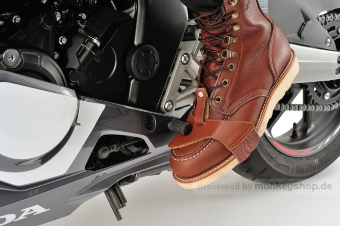 Daytona Stiefelschoner Leder braun Large