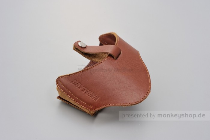 Daytona Stiefelschoner Leder braun Large