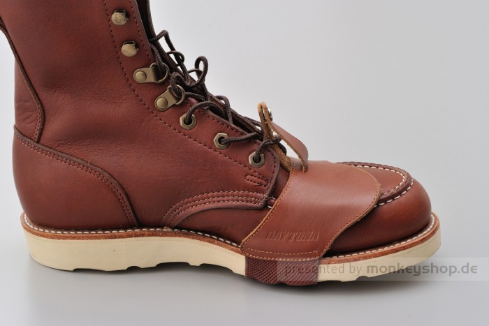 Daytona Stiefelschoner Leder braun Large