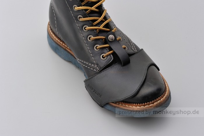 Daytona Stiefelschoner Leder schwarz Large