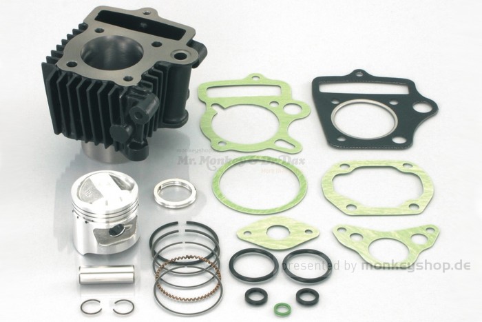 Kitaco Light Big Bore Zylinder Kit 75 cc 6 V schwarz
