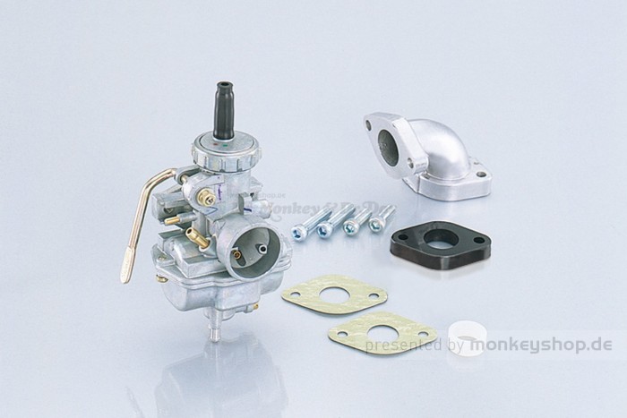 Kitaco Keihin PC20 Vergaser + Ansaugstutzen Kit (Made in Japan)
