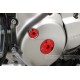 Kitaco Aluminium CNC Zündungsdeckel Schrauben Set rot eloxiert f. Super Cub + Monkey 125