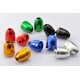 Daytona BULLET Lenkerenden Set Aluminium schwarz eloxiert 14 - 19 mm