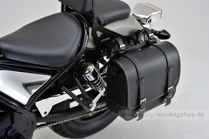 Daytona Taschenhalterung links schwarz f. Rebel 250 500
