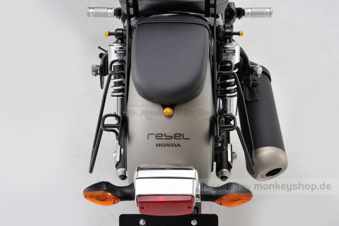 Daytona Taschenhalterung links schwarz f. Rebel 250 500