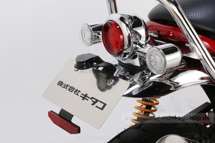 Kitaco Kennzeichenhalter Fender Less Kit f. Monkey 125
