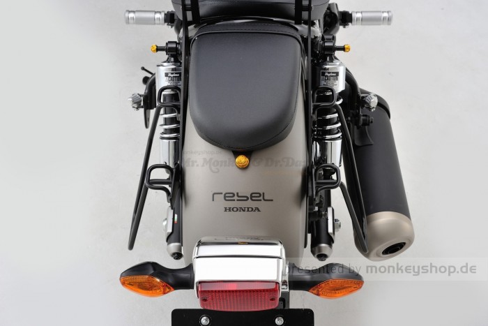 Daytona Taschenhalterung rechts schwarz f. Rebel 250 500