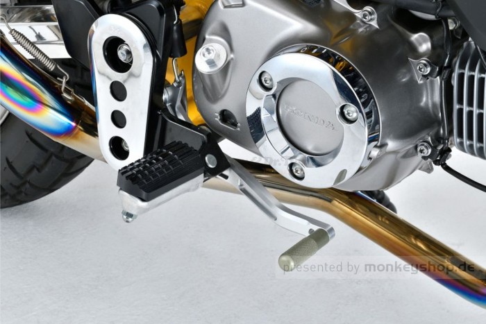 G-Craft Aufsatz Fußrasten Aluminium 2er Set f. Monkey 125